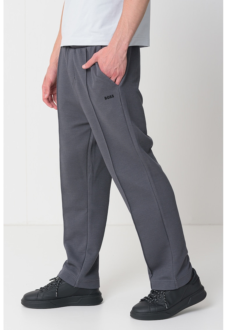 Прав спортен панталон с памук BOSS