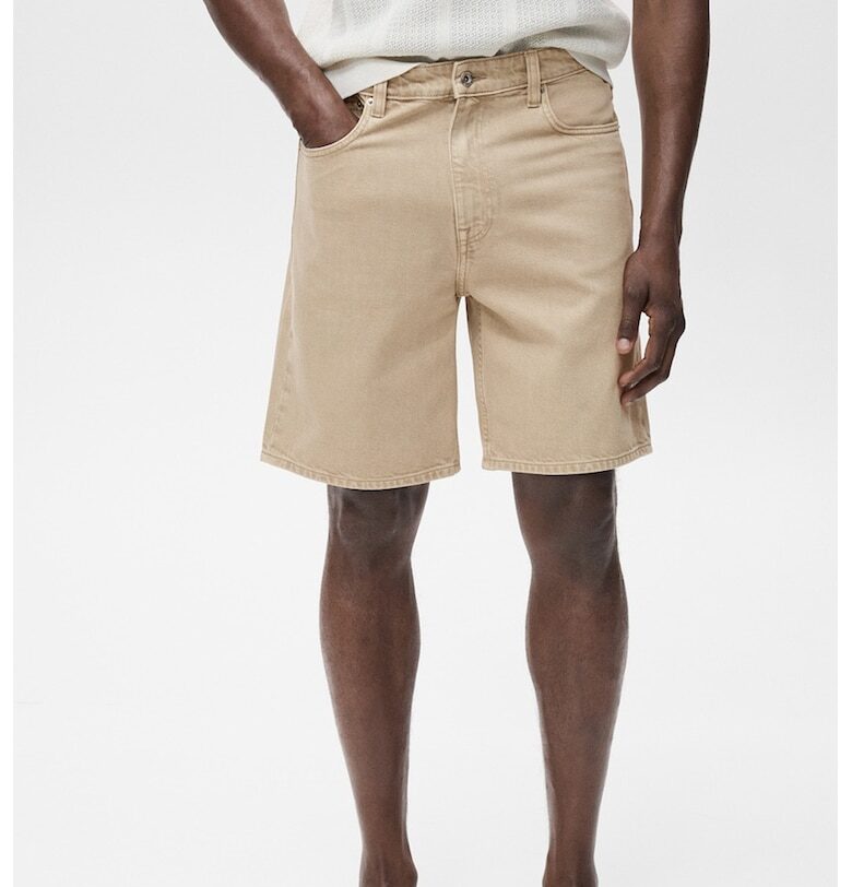 Прави бермуди от деним Mango