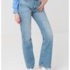 Прави дънки с висока талия CALVIN KLEIN JEANS