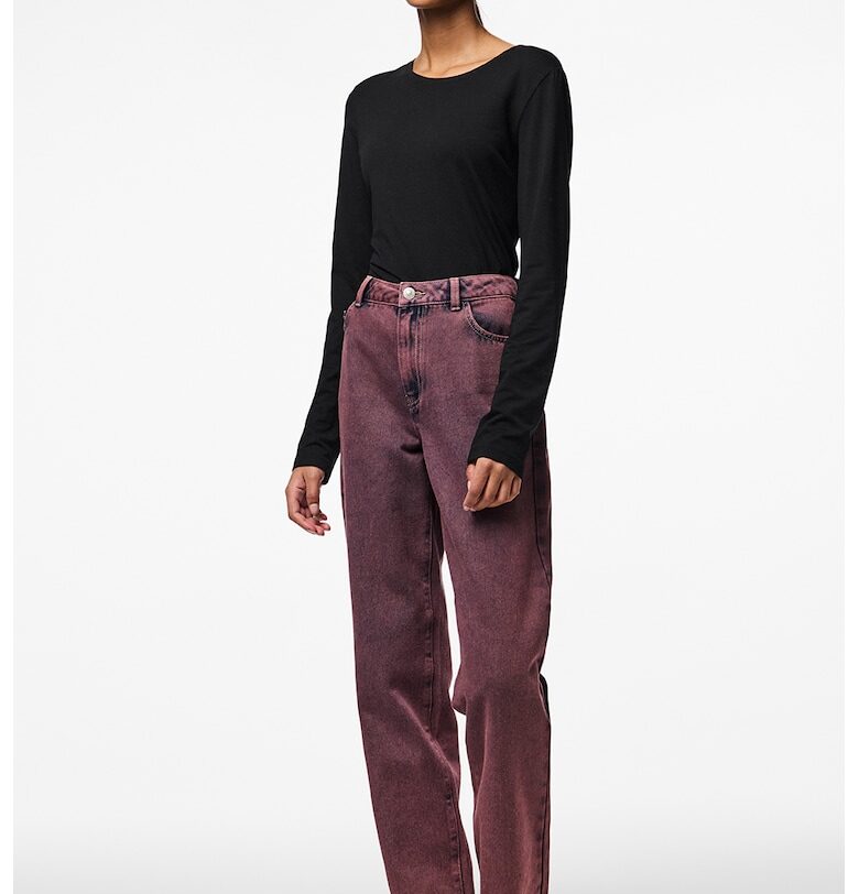 Прави дънки с висока талия Pieces