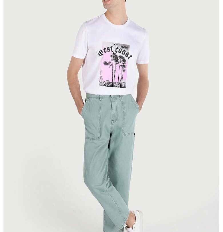 Прави дънки с джобове COLINS