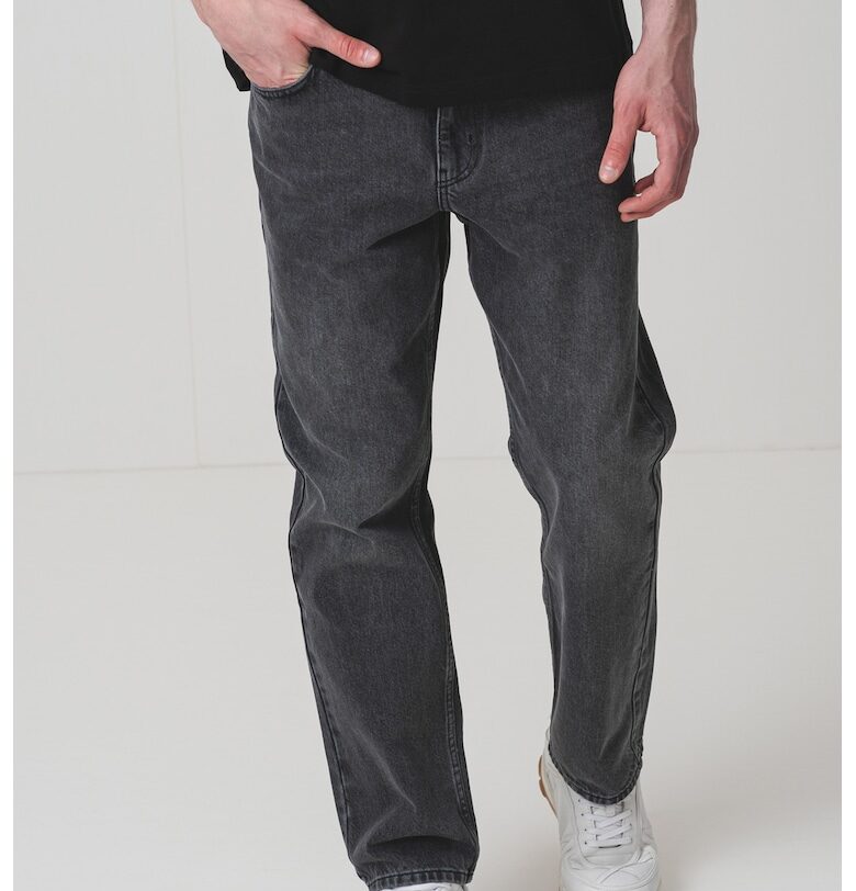 Прави дънки с лого KARL LAGERFELD JEANS