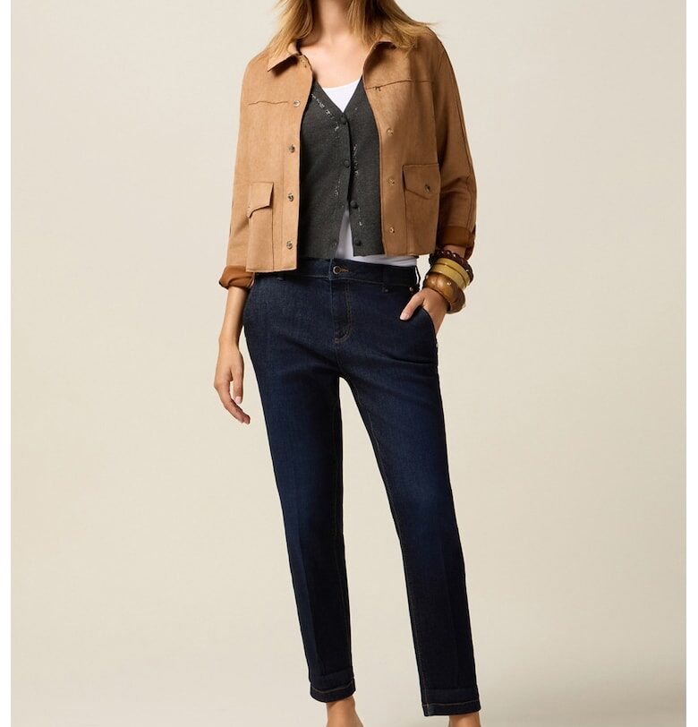 Прави дънки с ниска талия Oltre