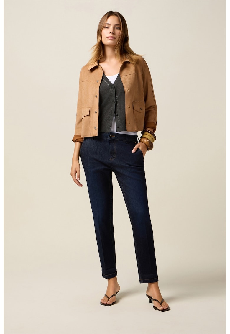 Прави дънки с ниска талия Oltre