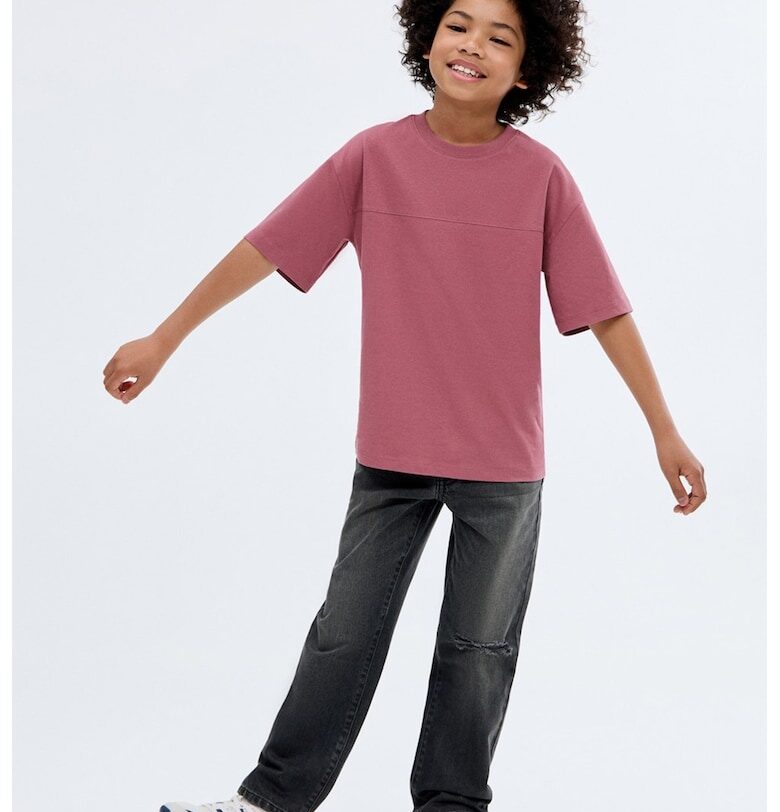 Прави дънки със захабен ефект Mango