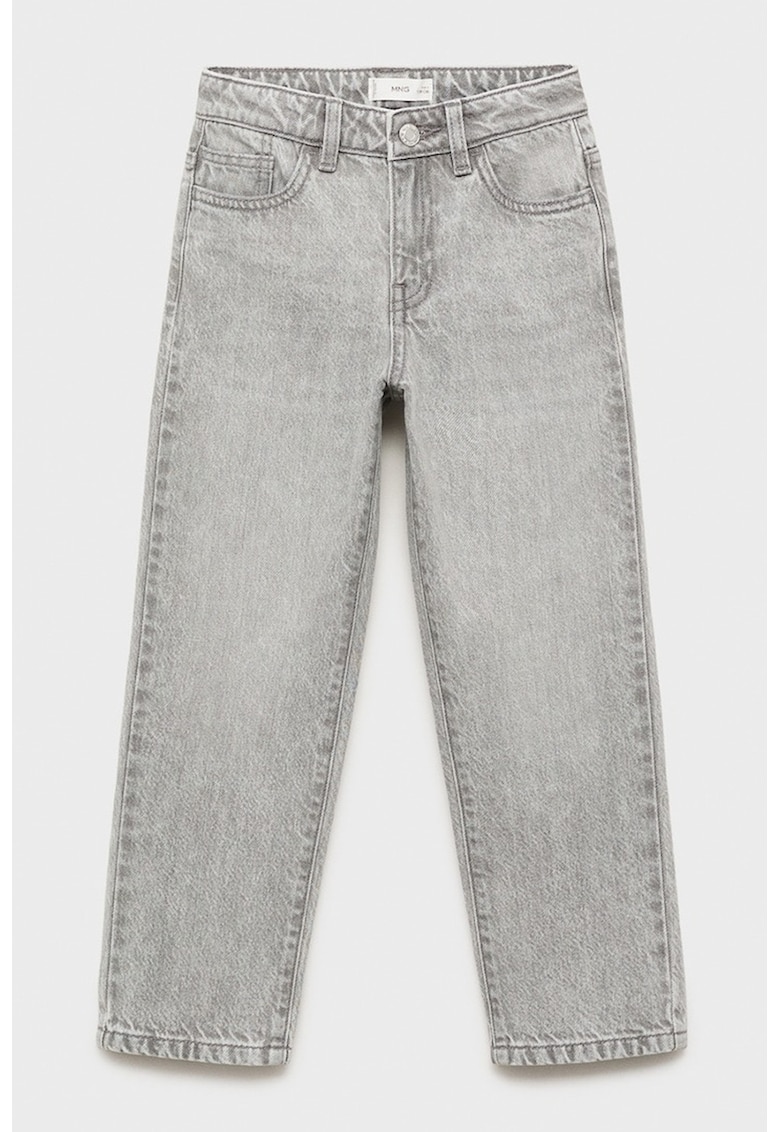 Прави дънки със захабен ефект Mango