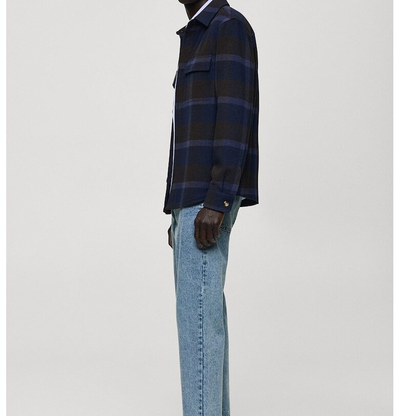 Прави дънки със захабен ефект Mango