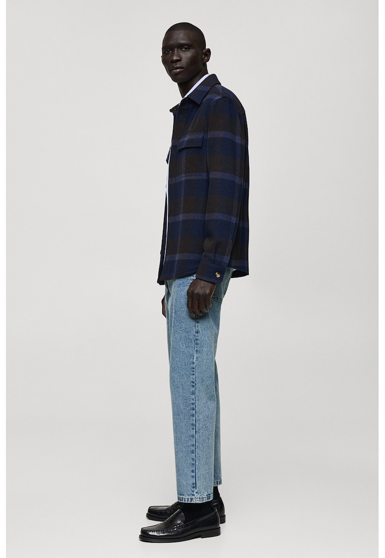 Прави дънки със захабен ефект Mango