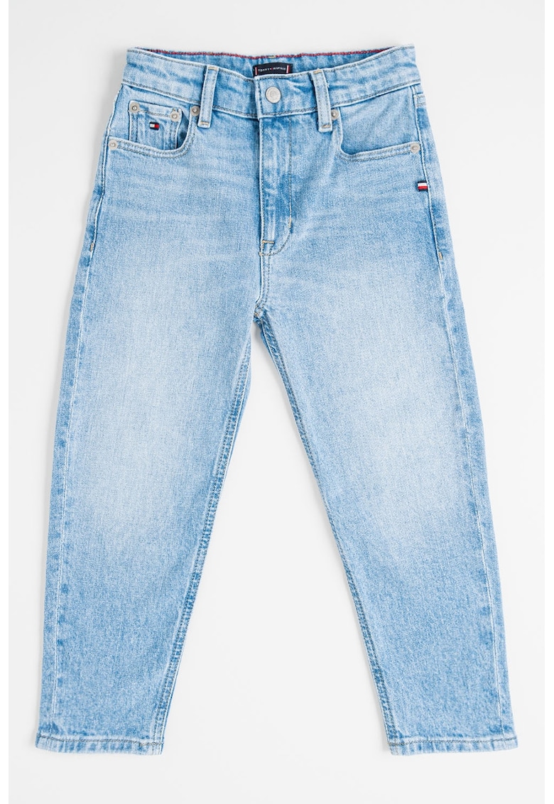 Прави дънки със захабен ефект Tommy Hilfiger