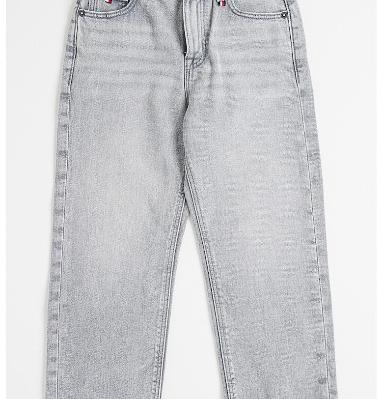 Прави дънки със захабен ефект Tommy Hilfiger