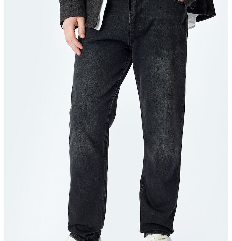 Прави дънки със средна талия KOTON