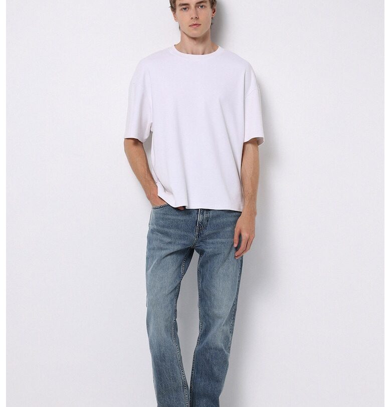 Прави дънки със средновисока талия COLINS