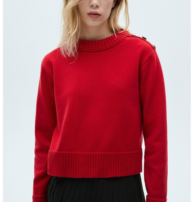 Пуловер с вълна Mango