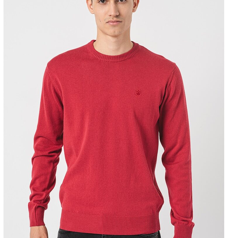 Пуловер с вълна и памук Lumberjack