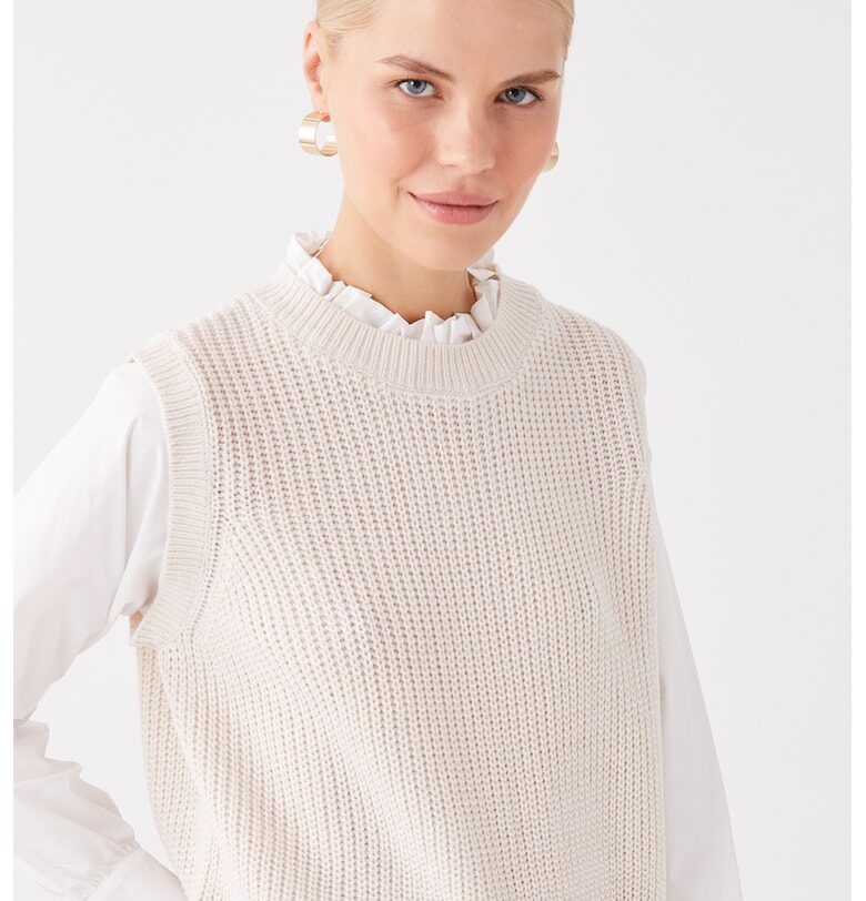 Пуловер с дизайн 2 в 1 LC WAIKIKI