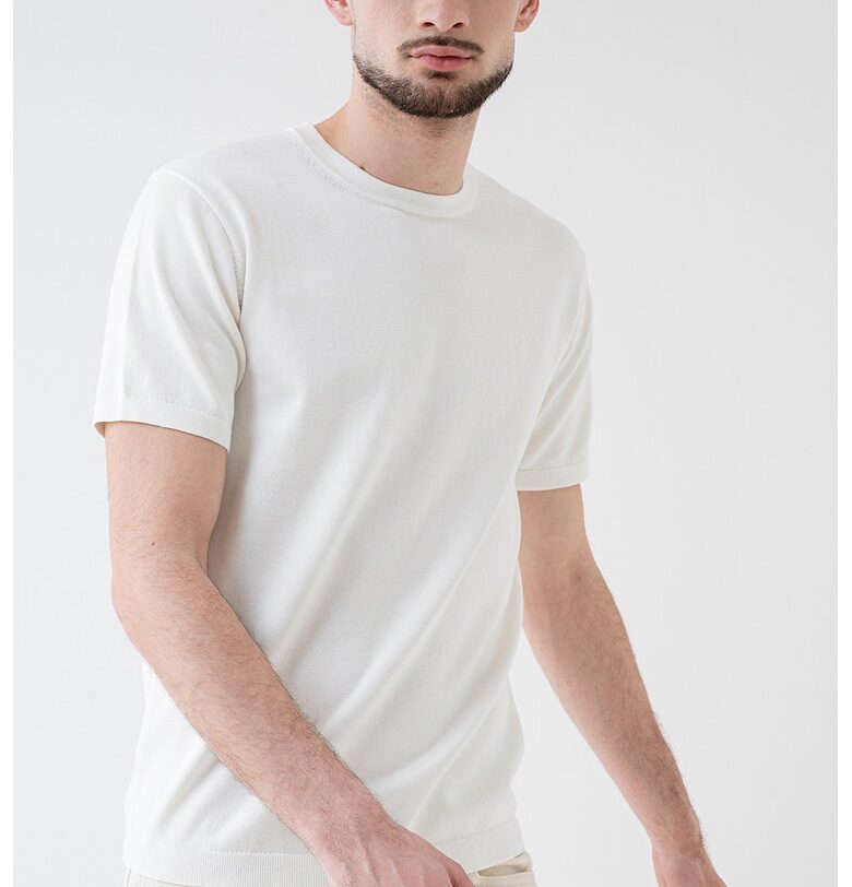 Пуловер с къси ръкави CALVIN KLEIN
