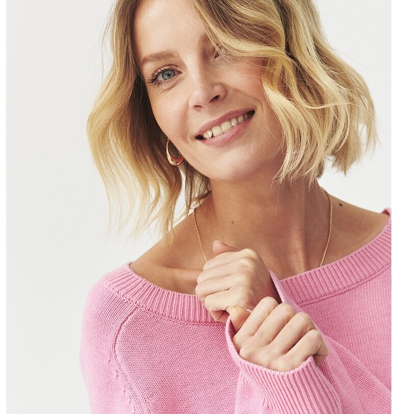 Пуловер с овално деколте Tatuum