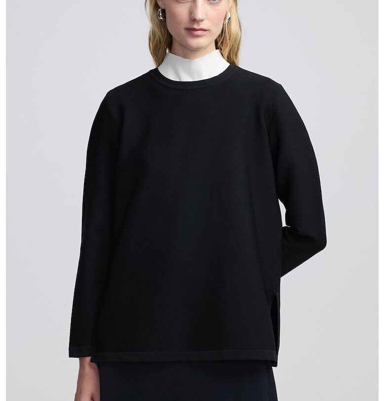 Пуловер с цепки встрани Ipekyol