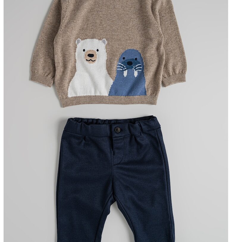 Пуловер с шарки и панталон - 2 части Mayoral