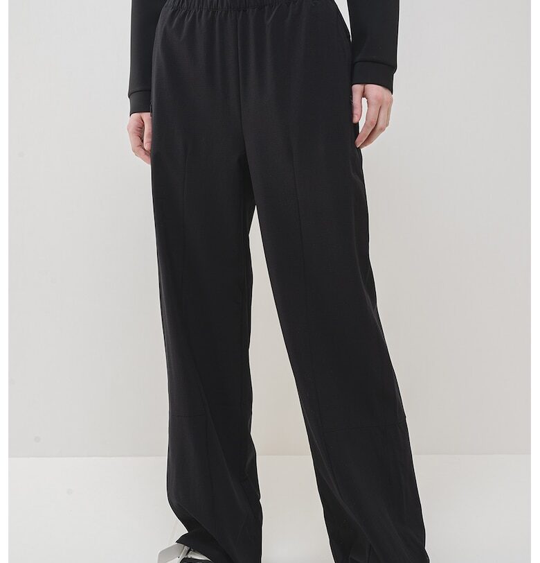 Разкроен панталон с еластична талия CALVIN KLEIN