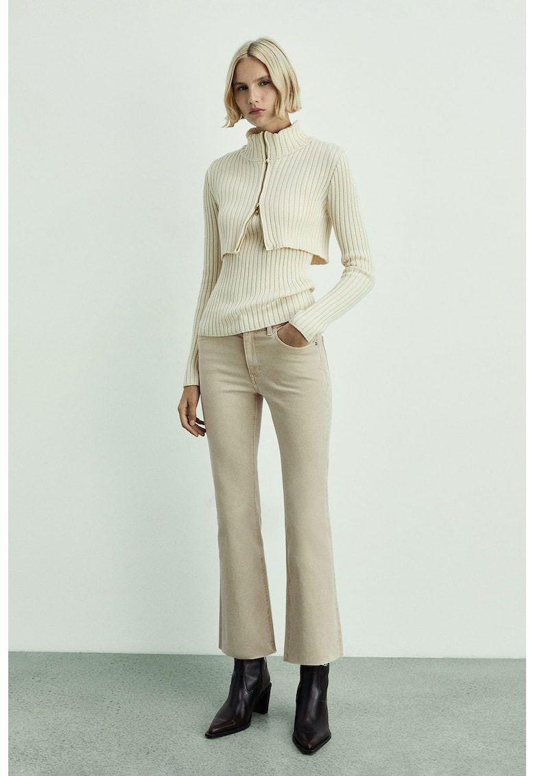 Разкроени дъкни без подгъв Mango