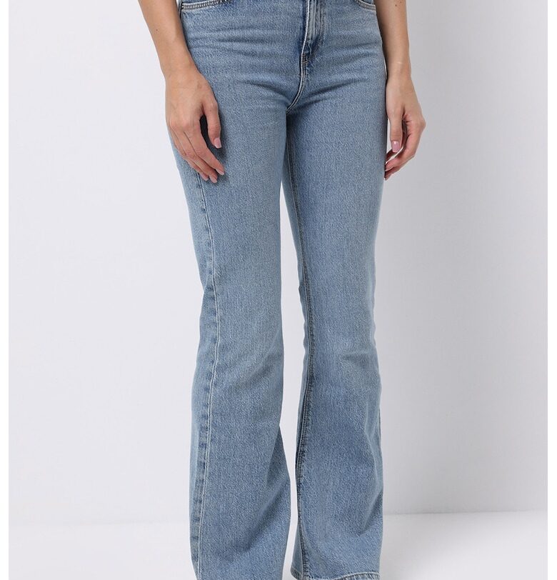 Разкроени дънки с висока талия COLINS