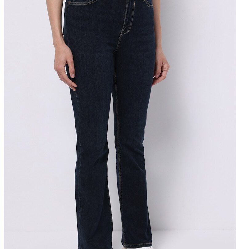 Разкроени дънки с висока талия COLINS