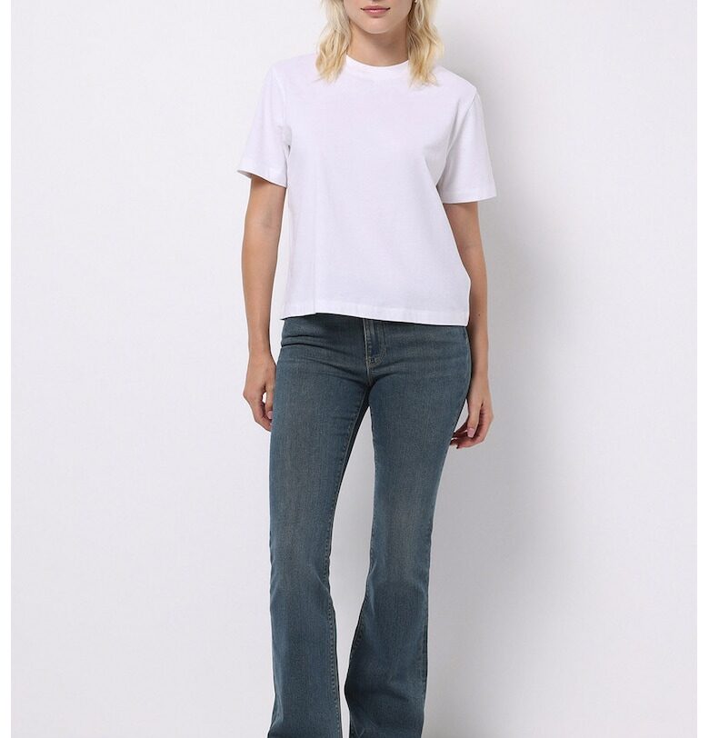 Разкроени дънки с висока талия COLINS