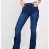 Разкроени дънки с висока талия Lee Cooper