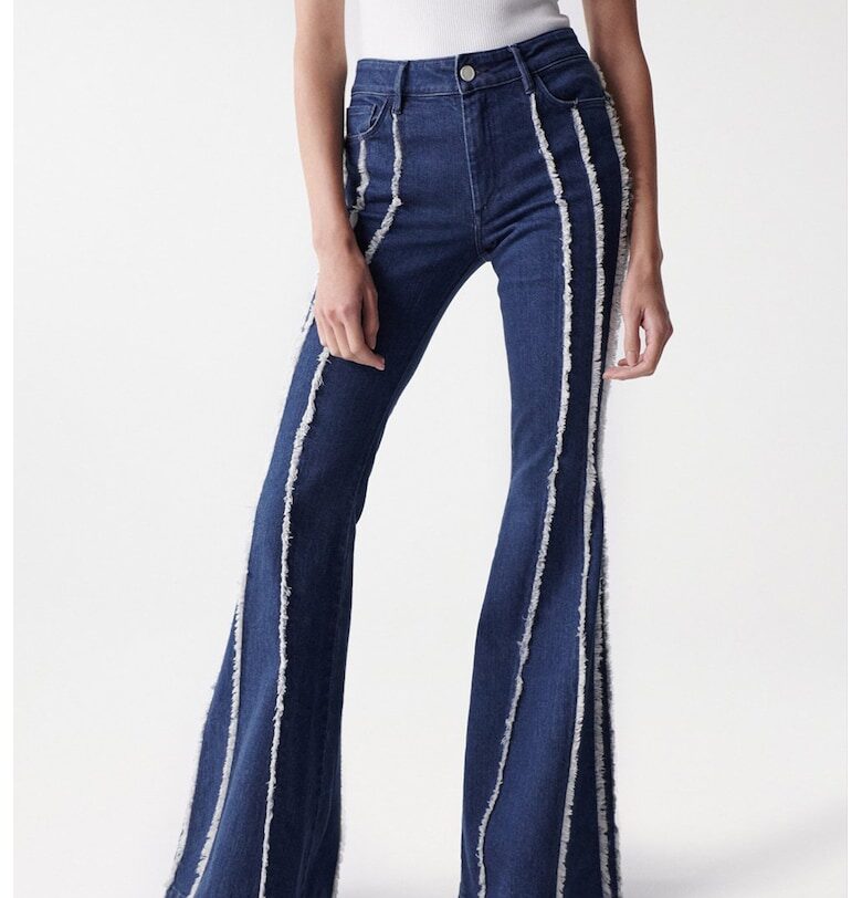 Разкроени дънки с висока талия Salsa Jeans