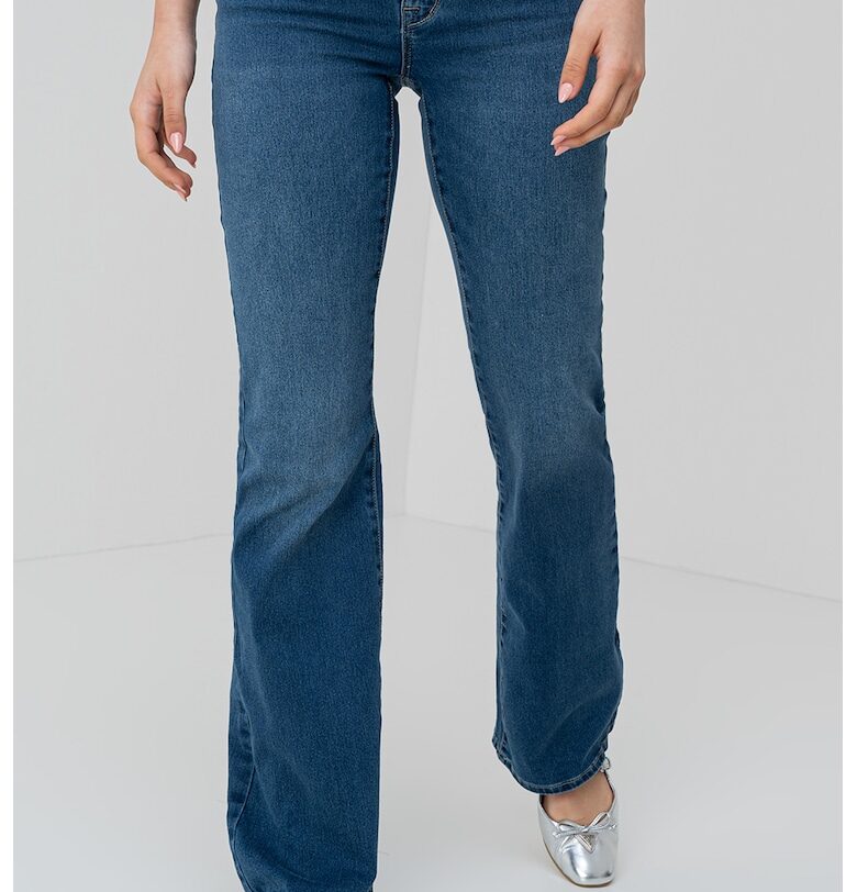 Разкроени дънки с ниска талия Only