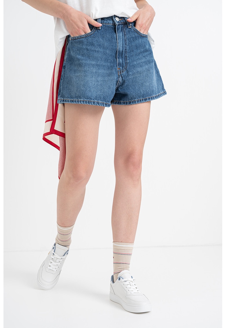 Разкроени къси дънки Tommy Hilfiger