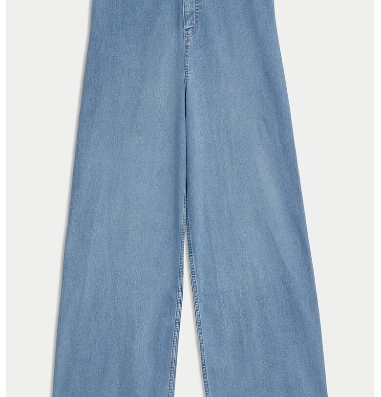Разкроени широки дънки Marks  Spencer