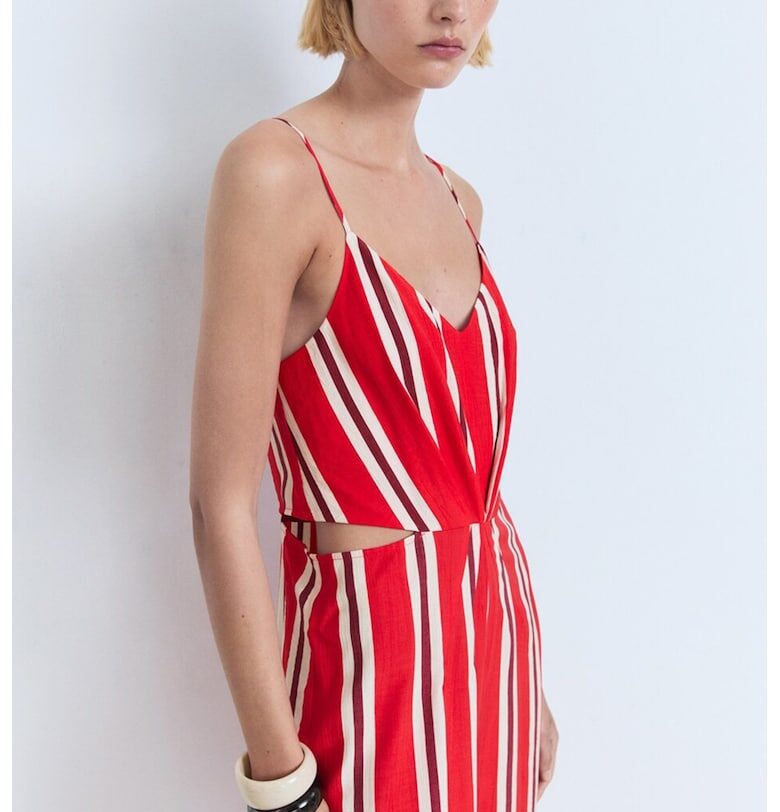 Раиран гащеризон с широк крачол Mango