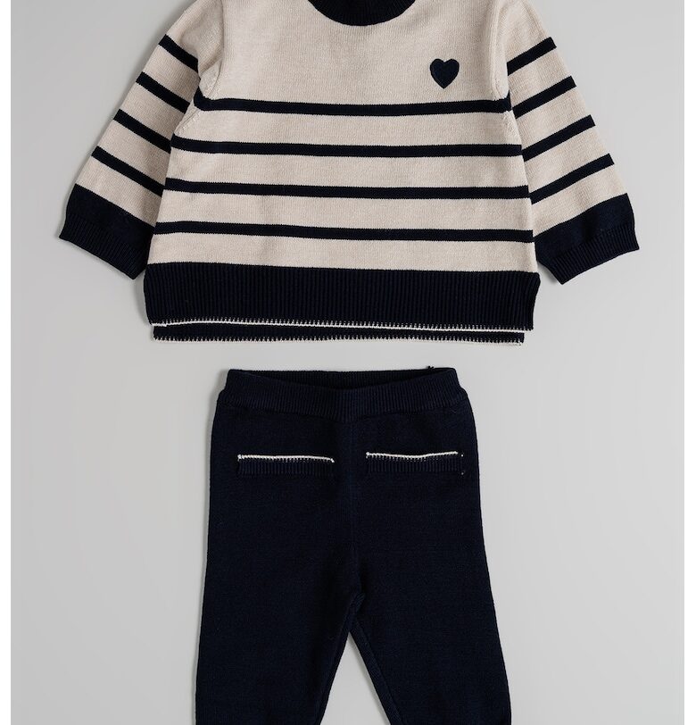 Раирана блуза и панталон - 2 части Mayoral