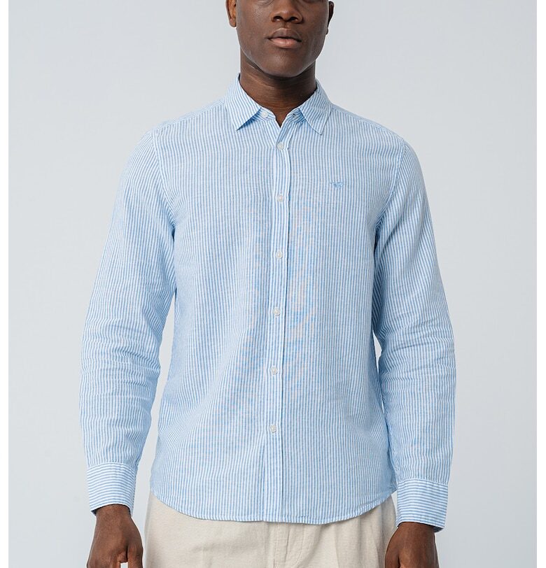 Раирана риза Rawlins с бродирано лого Mustang