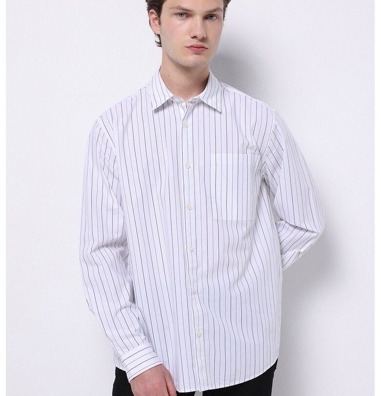 Раирана риза с дълги ръкави COLINS