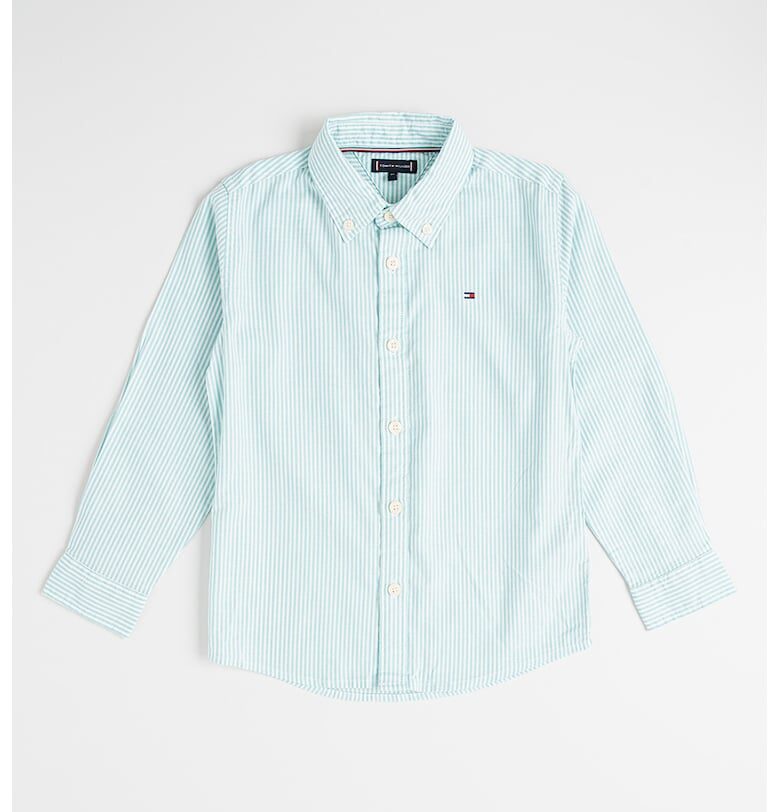 Раирана риза с органичен памук с копчета Tommy Hilfiger
