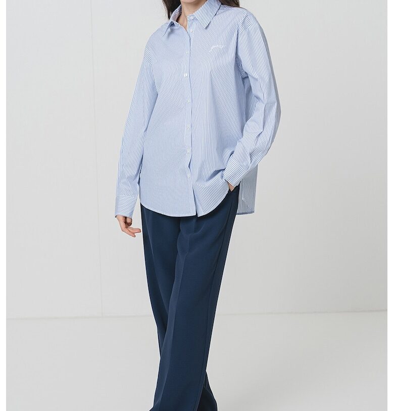 Раирана риза със свободна кройка GUESS