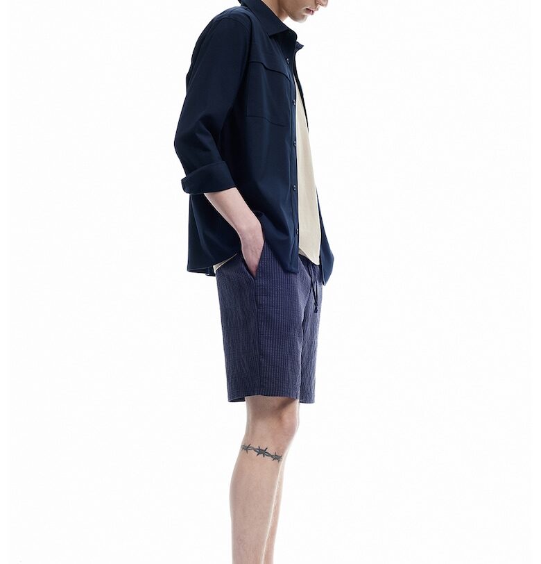 Раирани шорти с връзка KOTON