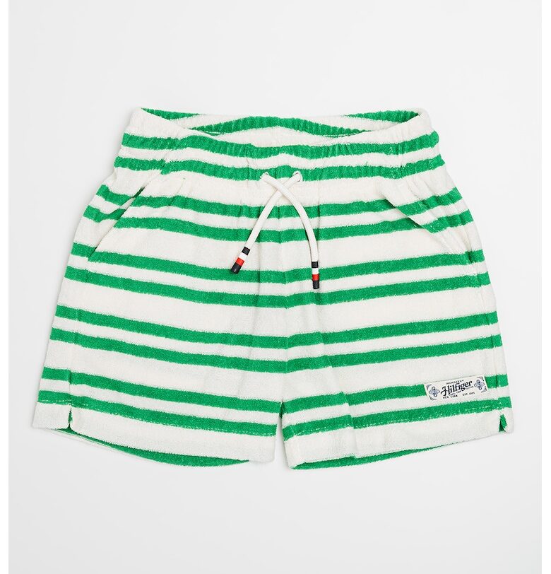 Раирани шорти с органичен памук Tommy Hilfiger