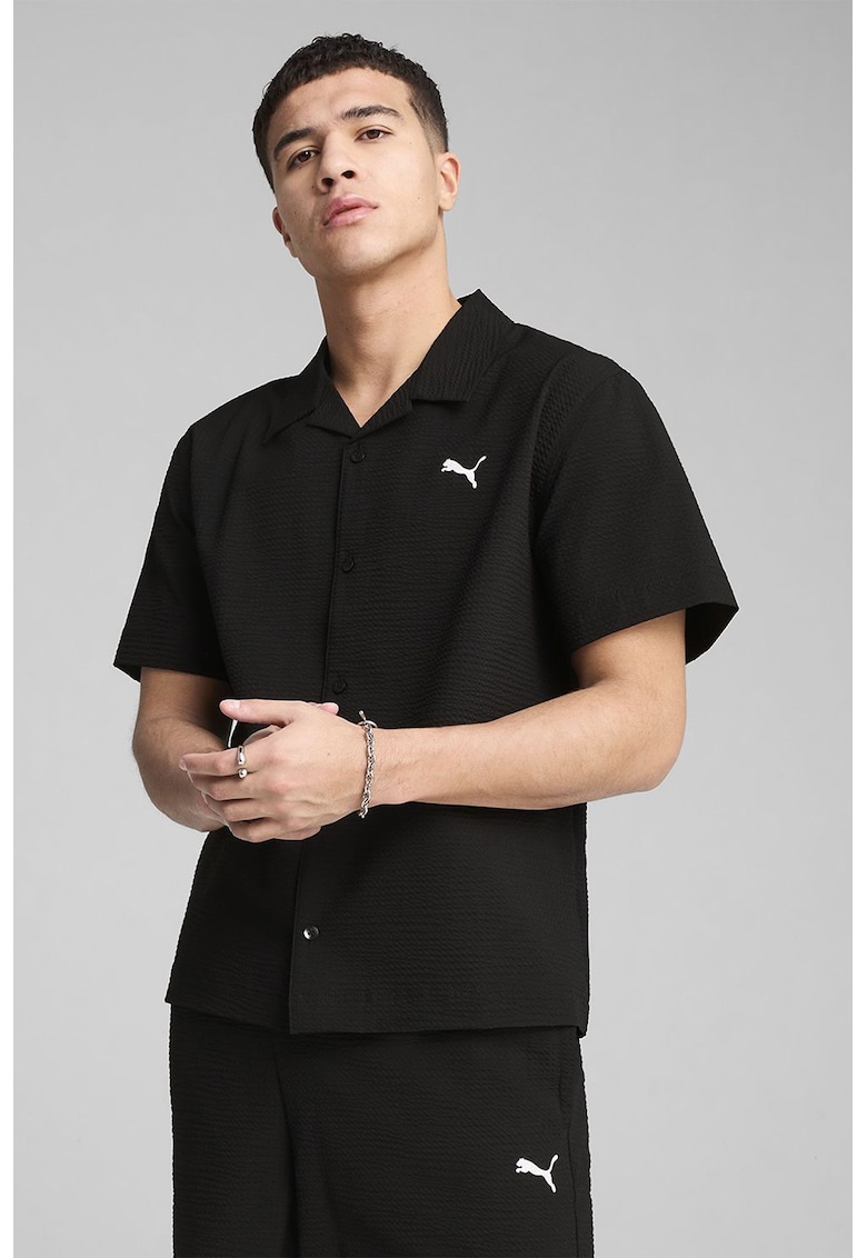 Релефна риза с лого Puma