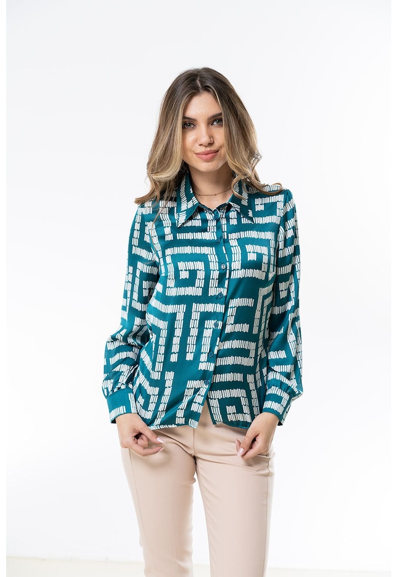 Риза Andreea с принт Hermosa