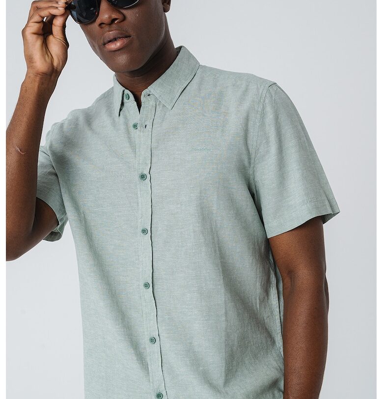 Риза Berkeley с лен Mustang