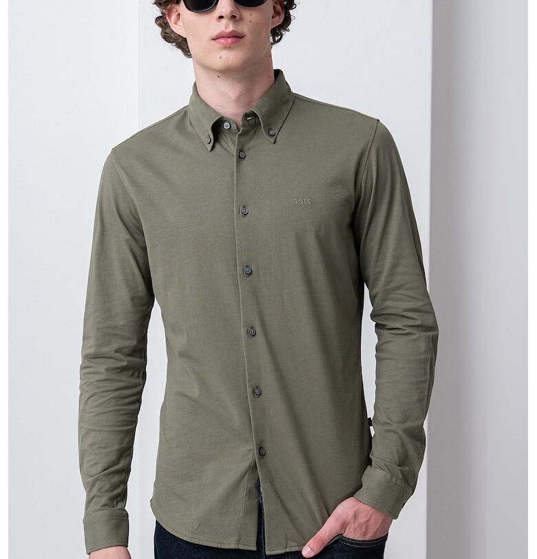 Риза Myjersey с копчета на яката BOSS