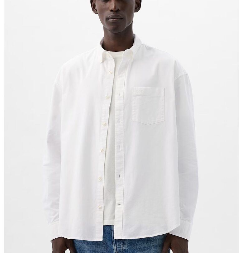 Риза Oxford с джоб отпред GAP