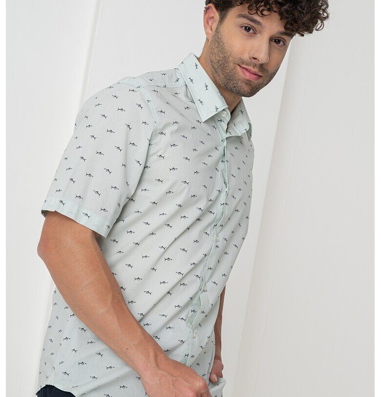 Риза Rash с принт BOSS