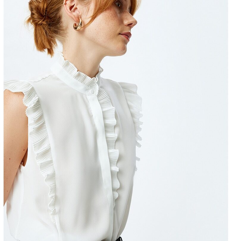 Риза без ръкави с дипли KOTON