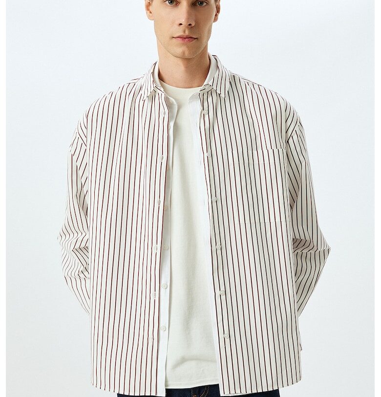 Риза на райе с остра яка KOTON