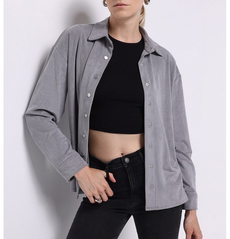 Риза от еко велур COLINS